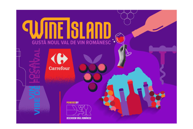 Carrefour România aduce vinul românesc la Young Island Festival