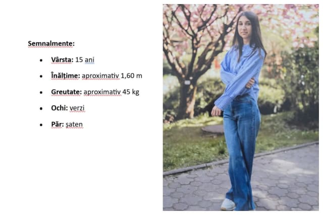 UPDATE: Adolescenta de 15 ani din Florești, găsită de polițiști în comună, fără victimizare penală