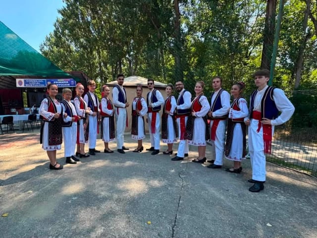 Ansamblul Folcloric Româncuța din Cumpăna a câștigat Premiul I la Festivalul Iustina Băluțeanu din Gorj