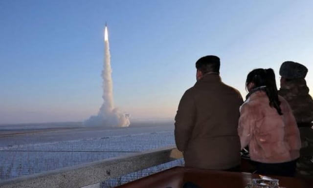rachetă balistică lansată de Coreea de Nord spre mare