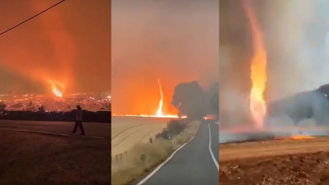 Tornadele de foc au ajuns în Europa. Fenomenul extrem care schimbă lupta cu incendiile