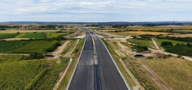 Autostrada Transilvania: Noile imagini de pe șantierul Suplacu de Barcău - Chiribiș indică deschiderea în octombrie 2026