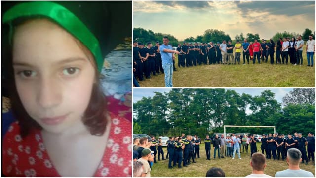 Polițiștii, jandarmii și pompierii caută disperat o minoră de 11 ani din Parava dispărută de acasă