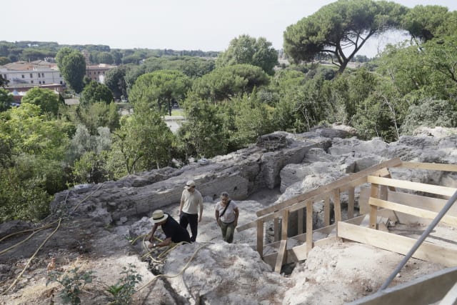 Descoperire arheologică în Roma: O clădire de lux din secolul al II-lea, scoasă la lumină