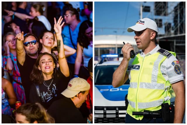 Forțele de ordine și echipajele medicale au asigurat desfășurarea festivalului Untold 2026 fără incidente grave