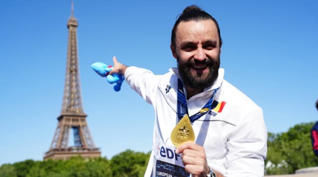 Cătălin Preda a câștigat aurul pentru România la Campionatele Europene de Natație
