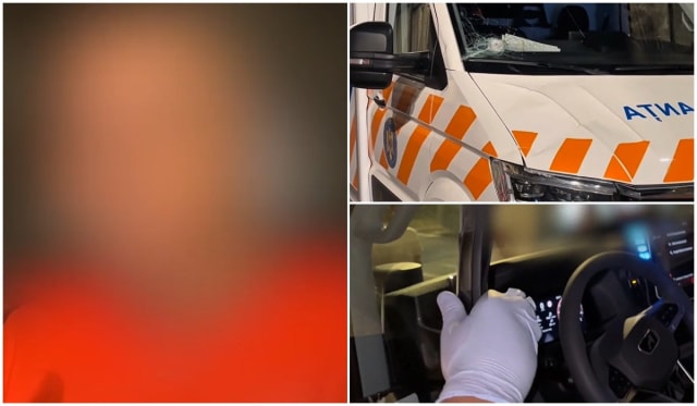 Salvatori din Cluj, atacați cu bâte și topoare după zvonuri false despre 'ambulanța neagră'