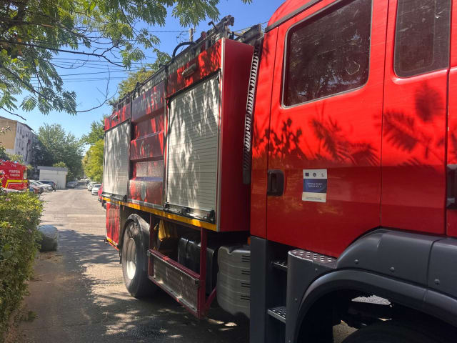 Incendiu la un apartament din Tulcea: pompierii au intervenit rapid pentru stingere
