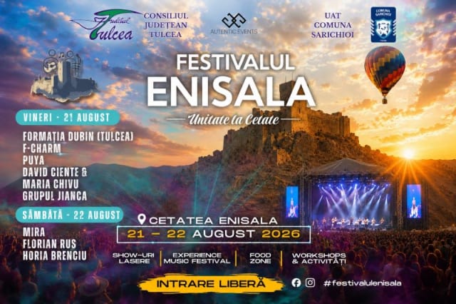 START FESTIVAL! Programul complet al Festivalului Enisala – Unitate la Cetate
