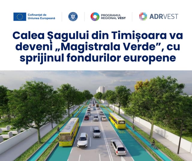 Două oferte pentru Magistrala Verde din Timișoara, firmele participante fiind cunoscute
