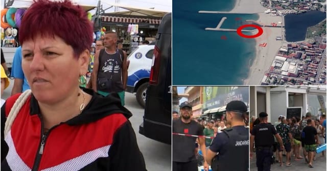 Turiști din Costinești, evacuați după descoperirea unei drone în apă, și decid să plece în Bulgaria