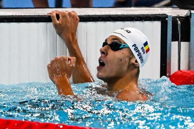 David Popovici devine campion european la 200 m liber în finala de la Paris