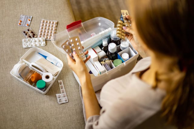 Persoană în cabinet medical, analiză de sânge pentru vitamina D