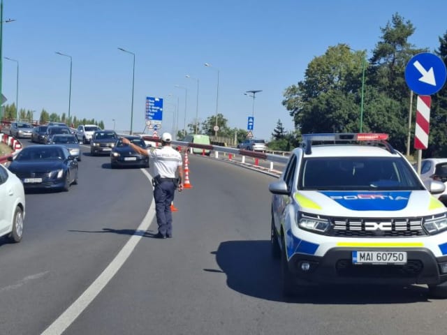 Poliția Rutieră: Circulație bară la bară pe DN1 între Predeal și Valea Prahovei