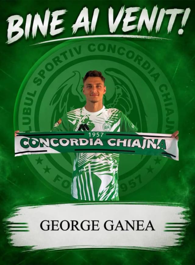 George Ganea a semnat cu Concordia Chiajna și va juca în Liga 2