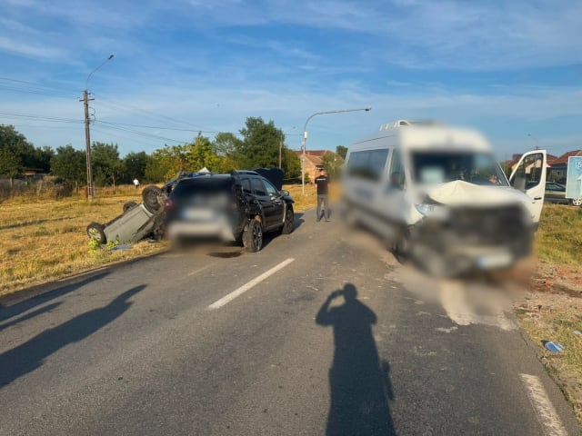 Accident rutier în Chevereșu Mare: un bărbat s-a stins din viață după impactul a trei vehicule