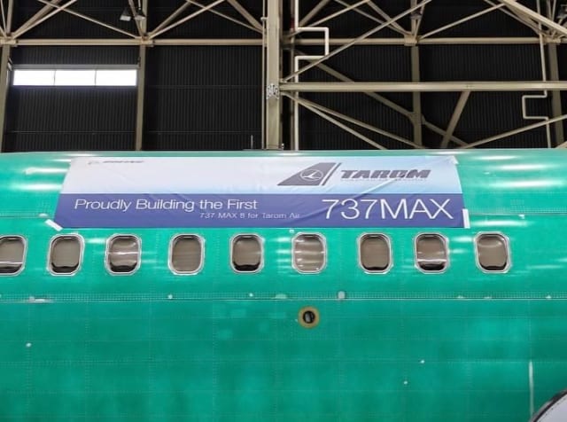 TAROM va denumi a doua aeronavă Boeing 737 MAX după Ivan Patzaichin în 2026