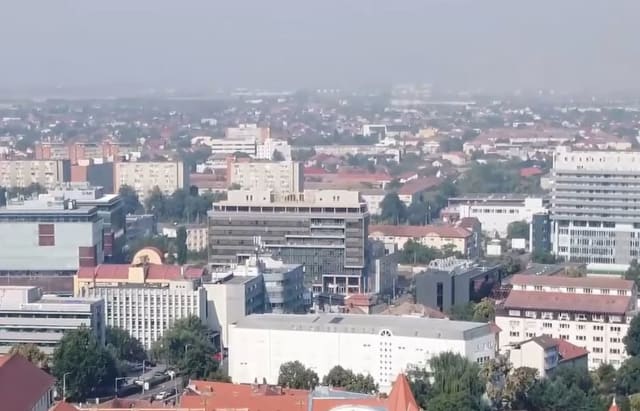 Fumul de la incendii din Serbia a acoperit Timișoara. ISU a emis recomandări
