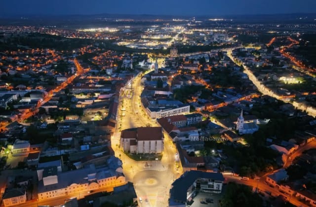 Străzile din Turda, au fost modernizate cu 481 de corpuri LED pentru o iluminare mai bună