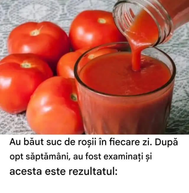 Bolnav cu ficat sănătos și roșii proaspete