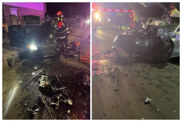 Accident grav între Turda și Câmpia Turzii cu cinci victime, una decedată, după ce o șoferiță a intrat pe contrasens