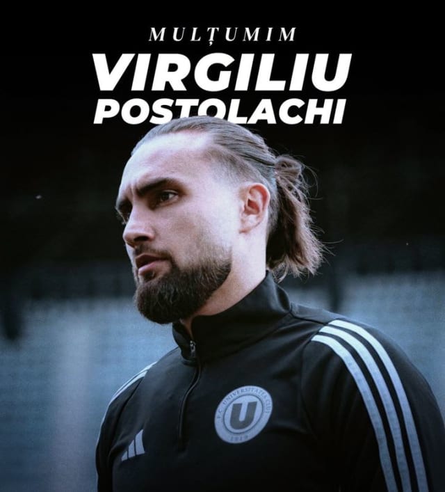 Virgiliu Postolachi părăsește „U” Cluj și se transferă la Brisbane Roar