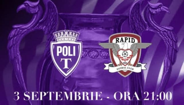 Politehnica și Rapid vor juca în Cupa României pe Stadionul Municipal din Sibiu