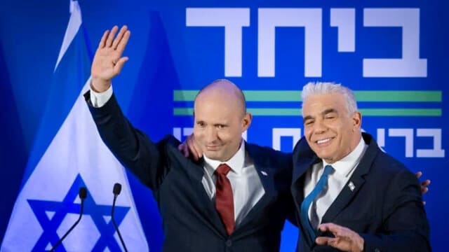 Benjamin Netanyahu și Ofer Winter în campanie electorală Israel