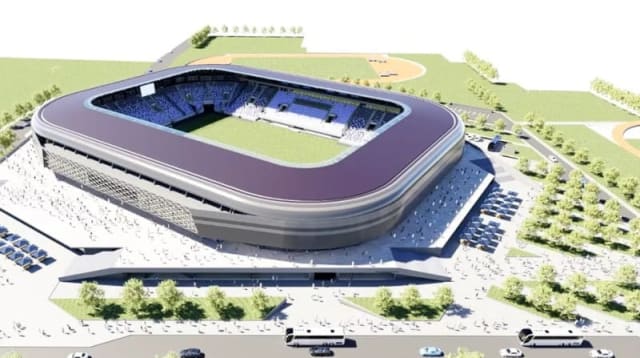 Noul stadion de 100 milioane euro din Pitești va fi gata în decembrie 2026, anunță Dani Coman