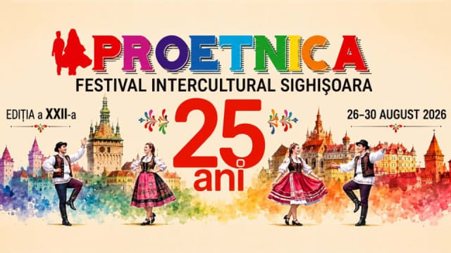 A 25-a ediție a Festivalului ProEtnica se desfășoară la Sighișoara