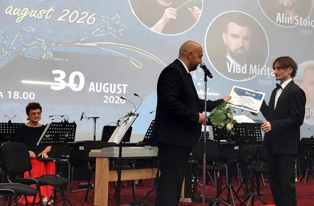 Rădulescu Andrei obține Premiul al III-lea la Festivalul Belcanto din Târgoviște
