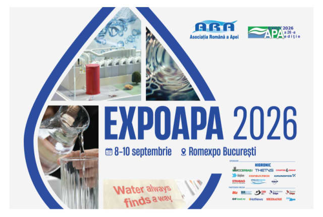 Echipamente de apă și tehnologie prezentate la ExpoApa 2026