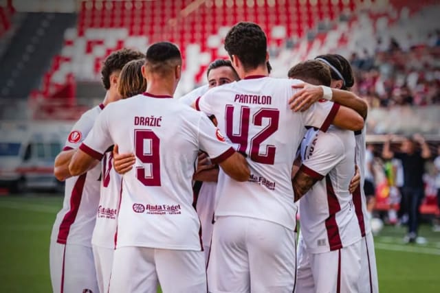 CFR Cluj a început cu o victorie în grupele Cupei României