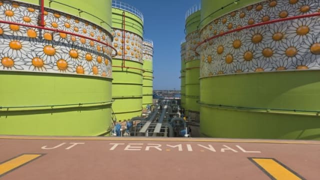 Terminal petrolier Constanța, operațional cu o capacitate de un milion de tone anual