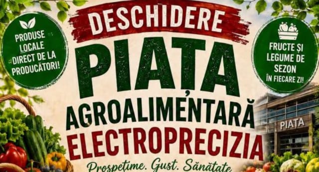 Piața Electroprecizia din Săcele se redeschide după modernizare, cu concert Anason