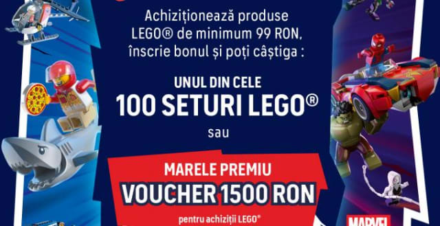 Noriel.ro invită timișorenii la Concursul Lego Back to School cu premii de până la 1.500 Lei