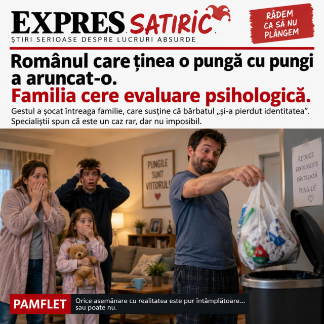 Un gest neobișnuit al unui român șochează familia
