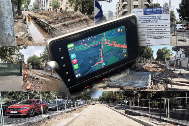 În București, șantierele pentru tramvaie și metrou afectează traficul în toamnă