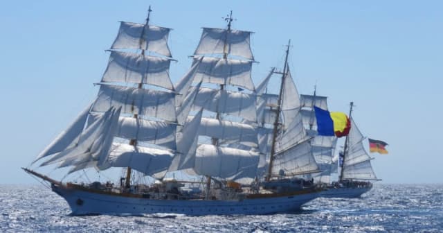 Nava-şcoală Mircea revine în Constanța după o călătorie de 5 luni în SUA