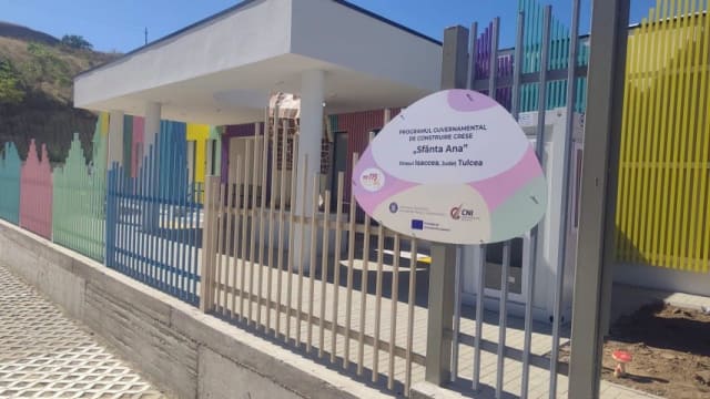 Noua creșă din Isaccea a fost recepționată, fiind aprobată funcționarea pentru 18 posturi