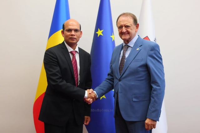 Primarul Cristian Matei s-a întâlnit cu ambasadorul Indiei în România pentru investiții