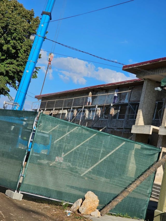 Centrul comunei Ciocănești trece prin reabilitare completă