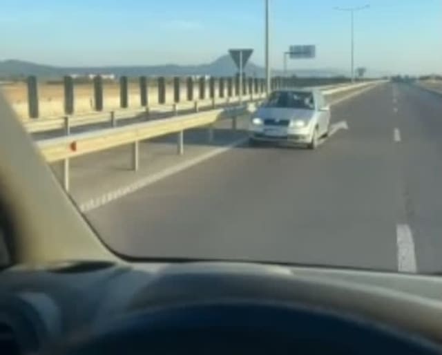 Șoferiță de 76 de ani, prinsă circulând pe contrasens pe Autostrada A3 Râșnov – Cristian