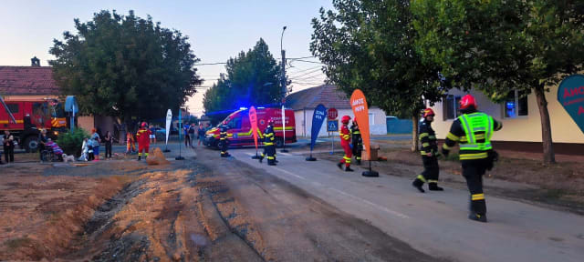 Conductă de gaz fisurată în Sânnicolau Mare, sute de oameni evacuați