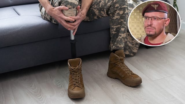 Soldatul ucrainean și-a amputat singur piciorul pentru a continua lupta lângă Donețk