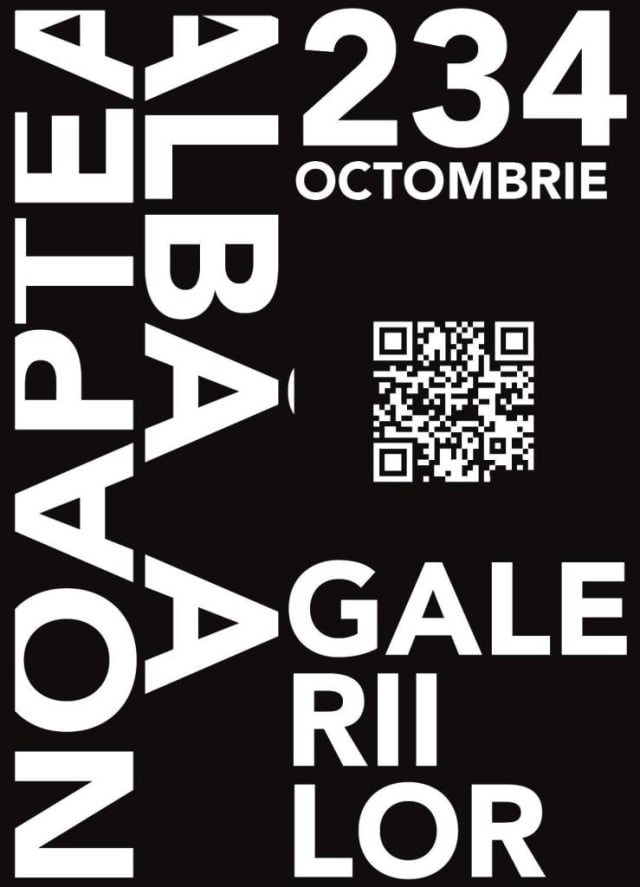 Noaptea Albă a Galeriilor, ediția 20, se desfășoară între 2-4 octombrie