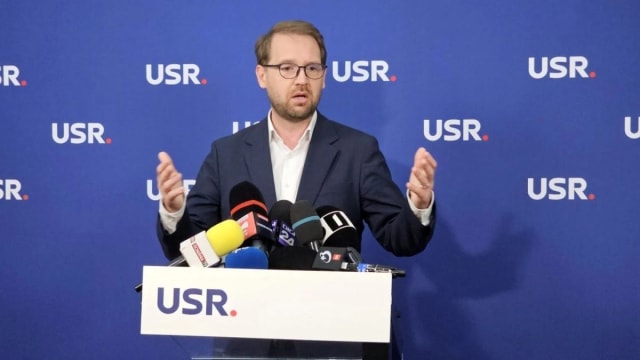 Dominic Fritz la conferință