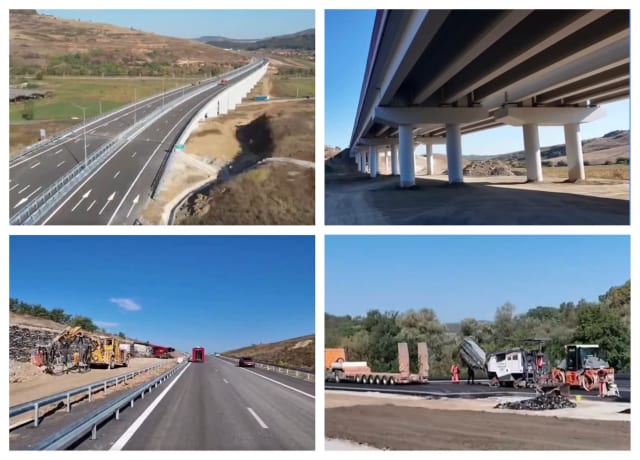 Lucrările pe lotul Nădășelu - Zimbor al Autostrăzii Transilvania sunt aproape finalizate