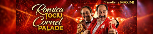 Spectacol de comedie cu Romică Țociu și Cornel Palade la Călărași