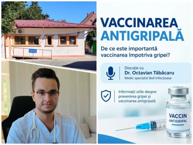 Vaccinarea antigripală, esențială în sezonul rece pentru protecție